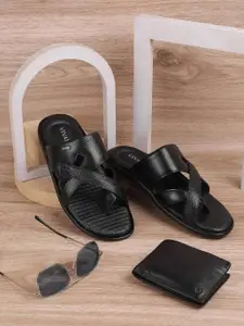 WALKWAY by Metro Men Leather Comfort Sandals