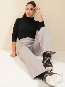 Tokyo Talkies Women Striped Pullover