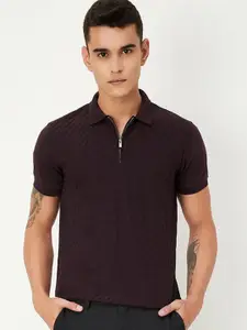 max Men Polo Collar Pockets T-shirt