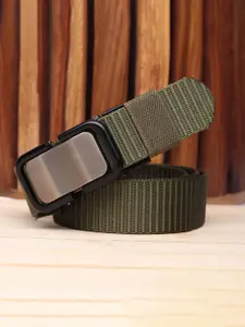 The Roadster Lifestyle Co Men Textured Casual Belt