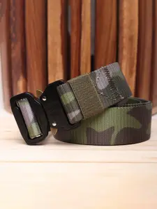 The Roadster Lifestyle Co Men Printed Casual Belt