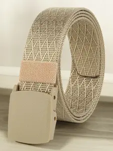 The Roadster Lifestyle Co Men Textured Casual Belt