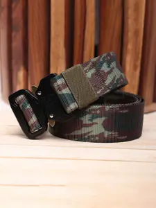 The Roadster Lifestyle Co Men Printed Casual Belt