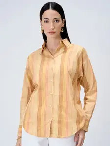SALT ATTIRE Women Opaque Striped Formal Shirt