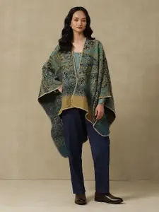 aarke Ritu Kumar Women Ethnic Printed V-Neck Long Sleeves Shrug