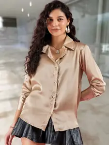 DressBerry Women Smart Opaque Casual Shirt