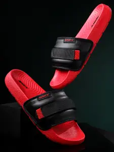 Sparx Men Self Design Slip On Round Toe Sliders