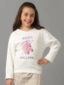 UNDER FOURTEEN ONLY Girls Printed Sweatshirt
