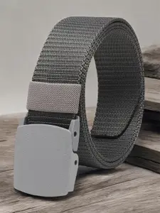 The Roadster Lifestyle Co Men Textured Casual Belt