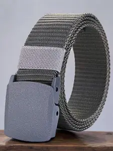 The Roadster Lifestyle Co Men Textured Casual Belt