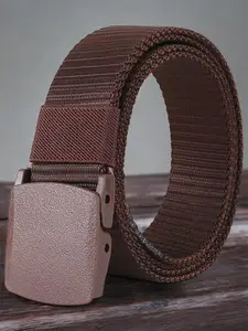 The Roadster Lifestyle Co Men Textured Casual Belt