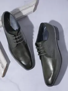 Kenneth Cole Men Perforations Formal Leather Derbys