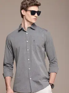 French Connection Men Premium Slim Fit Pure Cotton Casual Shirt