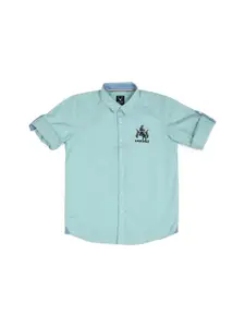 Allen Solly Junior Boys Slim Fit Opaque Casual Shirt
