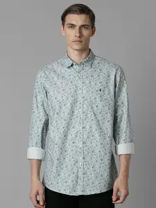 Louis Philippe Jeans Men Slim Fit Floral Opaque Printed Casual Shirt