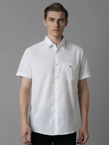 Louis Philippe Sport Men Slim Fit Opaque Casual Shirt