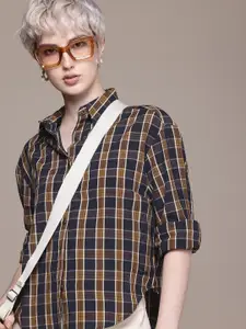Roadster Checked Oversized Casual Shirt