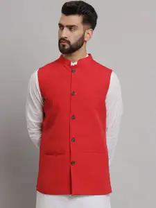 Latest Chikan Garments Mandarin Collar Nehru Jacket
