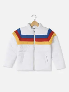 Allen Solly Junior Boys Colourblocked Puffer Jacket