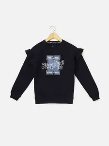 Allen Solly Junior Girls Printed Sweatshirt