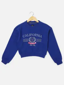 Allen Solly Junior Girls Printed Sweatshirt