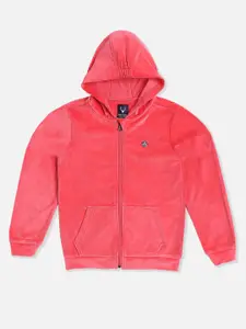 Allen Solly Junior Girls Hooded Sweatshirt