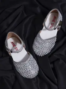 Minesole Girls Embellished Ballerinas Flats