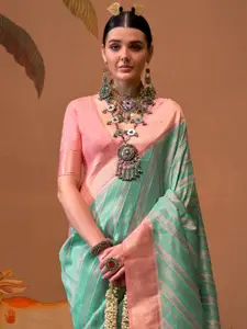 Saree mall Woven Design Zari Banarasi Sarees