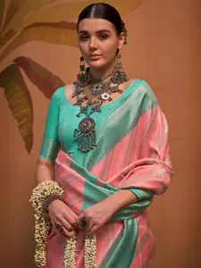 Saree mall Woven Design Zari Banarasi Sarees