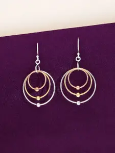 KAI JEWEL Rhodium-Plated 92.5 Sterling Silver Drop Earrings