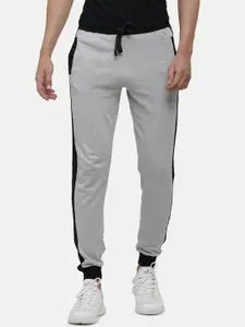 MADSTO Men Slim Fit Cotton Mid Rise Joggers