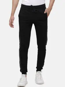 MADSTO Men Slim Fit Cotton Mid Rise Joggers