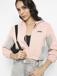 Campus Sutra Women Hooded Sweatshirt