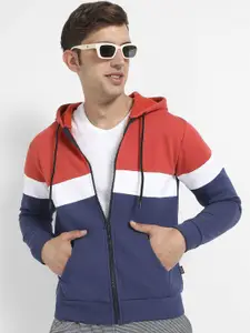 Campus Sutra Men Colourblocked Sweatshirt