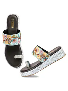 TRY FEET Women Block Sandals