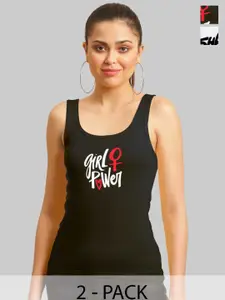 FBAR Print Cotton Tank Top