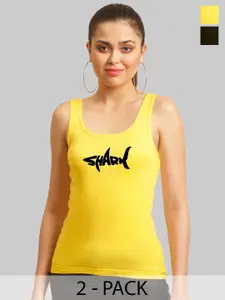 FBAR Print Cotton Tank Top