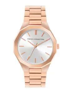 French Connection Women Alloy Dial & Stainless Steel Bracelet Analogue Watch-FCP49SRGM