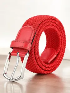 The Roadster Lifestyle Co. Men Braided Tang Closure Belt