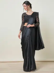 Soch Embroidered Embellished Organza Saree