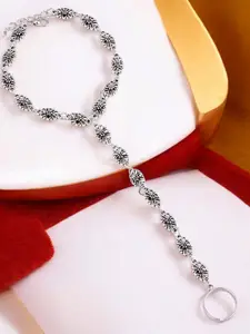 OOMPH Oxidised Single Anklet