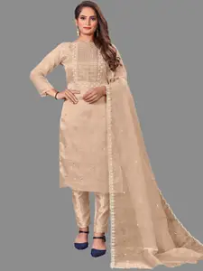 JULEE Ethnic Motifs Embroidered Unstitched Dress Material