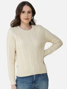 JoE Hazel Women Cable Knit Pullover