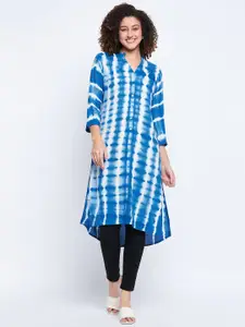 BAESD Women Womens Rayon Tie & Dye Kurtas