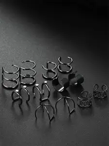 YouBella Set Of 6 Contemporary Ear Cuff