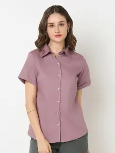 NOT SO PINK Women Smart Opaque Casual Shirt