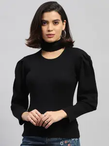 Monte Carlo Women Ribbed Woollen Pullover