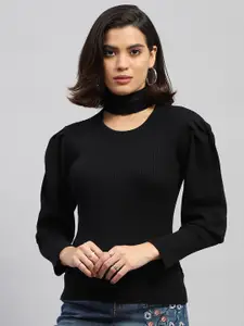 Monte Carlo Women Ribbed Woollen Pullover