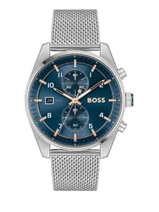 BOSS Men Bracelet Style Straps Analogue Chronograph Watch 1514149