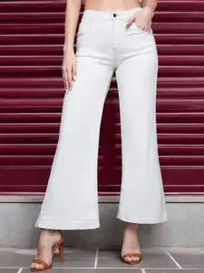 Miss Chase Women Flared Stretchable Jeans